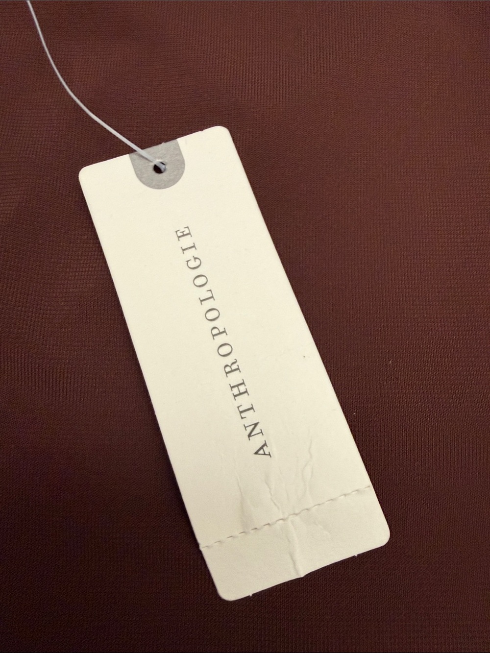 Anthropologie Brown Wrap-Front Wide Leg Pants - Picture 2 of 9